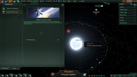 stellaris are you the makers|Sublight Exploration Probes .